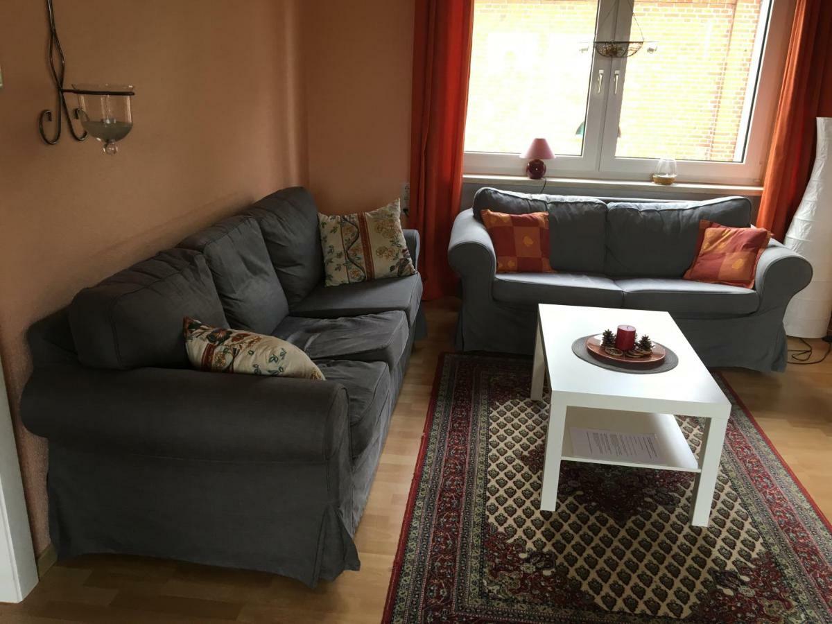 Ferienwohnung Gosch Am Luehedeich Grünendeich Exterior foto
