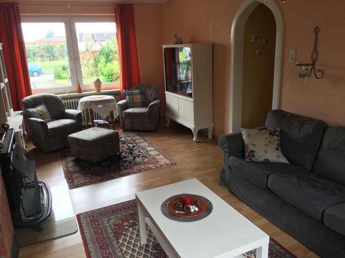 Ferienwohnung Gosch Am Luehedeich Grünendeich Exterior foto